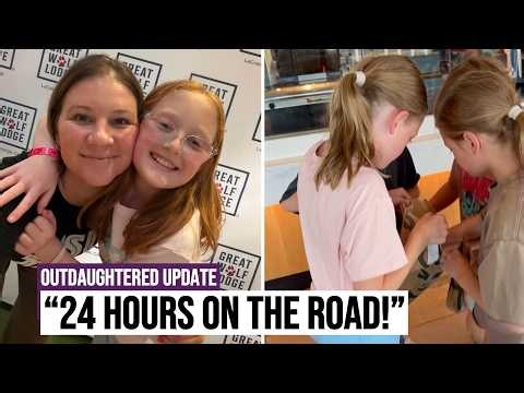 The Busby Family Continues Their Massive Travel With A Fun Overnight Stop | OutDaughtered
