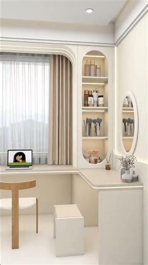 Creamy-themed bay window design case study (823 episodes) #BayWindowDesign