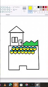 🎭✨ The Most Satisfying MS Paint Drawing You'll See Today!