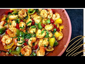 20 minute Shrimp and Bell Pepper Stir fry