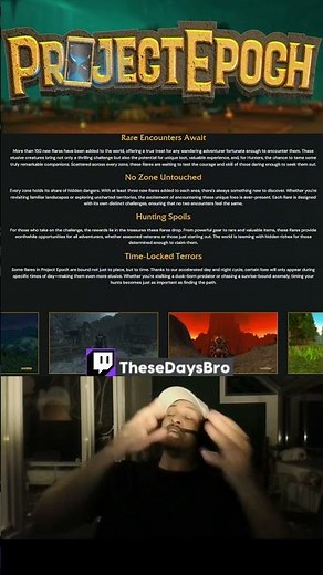 Project Epoch 150 new RARE MOBS
