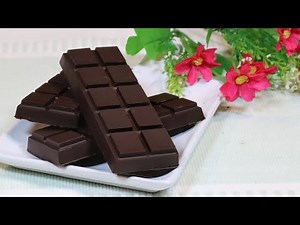 EASY Homemade Chocolate Bars! 🍫 | Only 3 Ingredients!