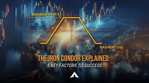  IRON CONDOR STRATEGY  A combination of two credit spreads, designed for range-bound markets.  Maximum profit occurs in a specific price range.  Maximum loss happens if the price moves beyond the set range.  Used in low-volatility environments. Learn the 5 key factors to understanding this strategy.  Continue watching on YouTube! https://youtu.be/YdJmAQBdJrY | Next Level Academy | Facebook