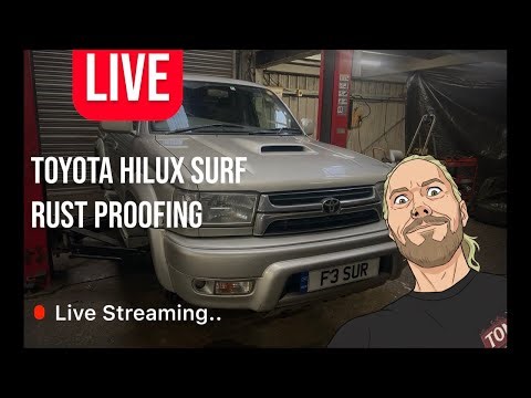 Car rust proofing Toyota Hilux