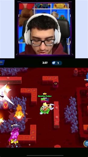 TRÍO DESTRUCCIÓN ES UNA LOCURA #VAMOSHERETICS #BRAWLSTARS #TREBOR #GUILLEVGX