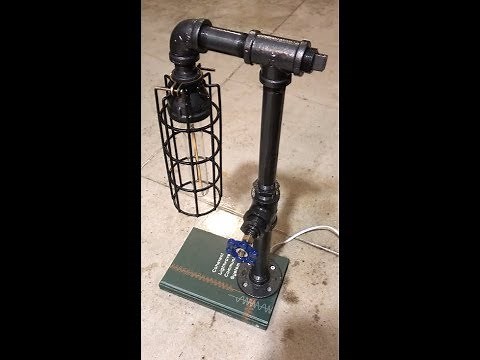 DIY how to wire a pipe lamp