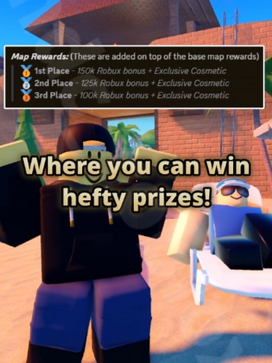 ☀️Evade Summer Competition Announcement ☀️ Calling all creators!!! Do you have talent with Roblox Studio? Help contribute towards the upcoming Summer Event for Evade!!! Earn exclusive rewards and tens of thousands of robux. Join our discord for more information! #roblox #evade #robloxedit