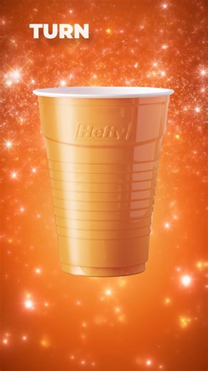 ✨ Turn up the music, pour up the fun. Our Hefty® Party Cups are perfect for any listening party or any party at all. 🧡 | Hefty
