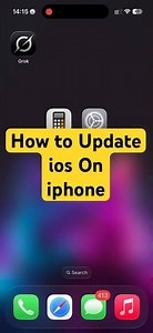 How to Update ios On iPhone