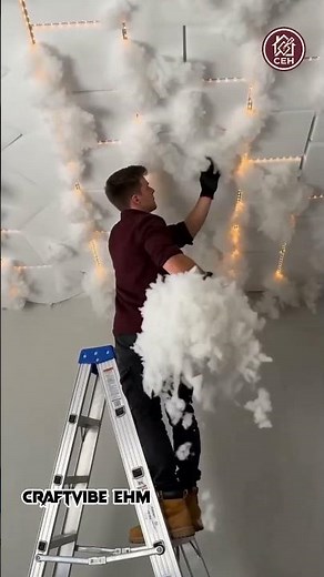 I Built a REAL Cloud Ceiling in My Bedroom ☁️