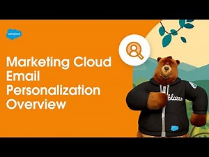 Email Personalization Overview | Marketing Cloud Engagement