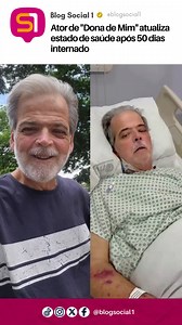 Claudio Cinti atualiza sobre saúde: pneumonia e traqueostomia