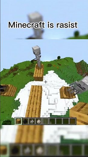 Minecraft is Racist.