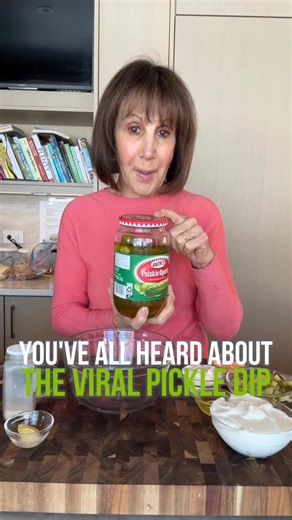 Rose Reisman | Is the Viral Pickle Dip Worth the Hype? 👀🥒 Tangy, creamy, and seriously addictive… this one lives up to it. I gave it my own twist by using... | Instagram