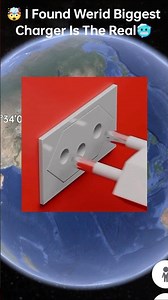 😱🌫️ I Found Werid Biggest Charger Is The Real on google earth and google maps 🗺️ #shots #datalegend