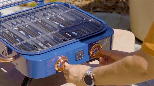 Watch Kenmore 2-Burner Portable Tabletop Retro Gas Grill on Amazon Live