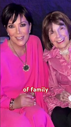 Kris Jenner’s Mom MJ Shannon Dies at 91 💔 Kardashian Family Mourns Heartbreaking Loss!