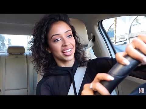Liza Koshy dancing and singing in her car for 3:15 minutes