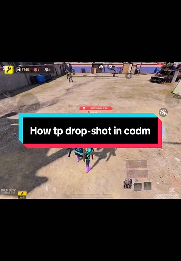 Tutorial on how to drop-shot in call of duty mobile, how to beam opponent like hackers in call of duty mobile #codmobileclips #codmclips #codm #gaming #cod #callofdutymobile #codmtutorial #tutorial #gamingontiktok