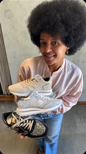 Hannah Walker on Instagram: "Mixed textures. Hand-finished details. Ultra-light comfort. The Philippe Model Tropez Haute delivers effortless style with a refined edge. #SneakerGram #OOTD #StyleInspo #FashionDaily #trendingnow"