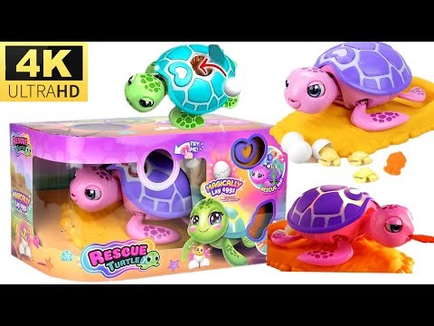 UNBOXING INTERACTIVE TOY SAVE THE TURTLE Ycoo Silverlit PINK| NEW TOY| ASMR