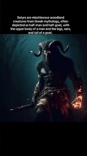 The Wild Spirits of the Forest — Satyrs of Greek Mythology 🍷🐐