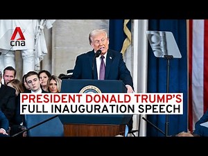 Donald Trump’s inauguration speech in full | US Presidential inauguration 2025