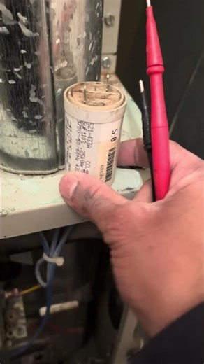 How do you know unit has a bad capacitor