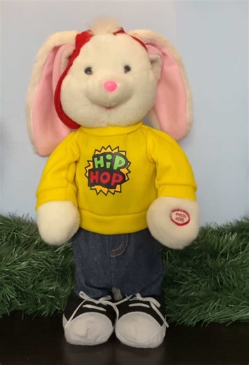 animated hip hop harry easter bunny #easter #bunny #fyp