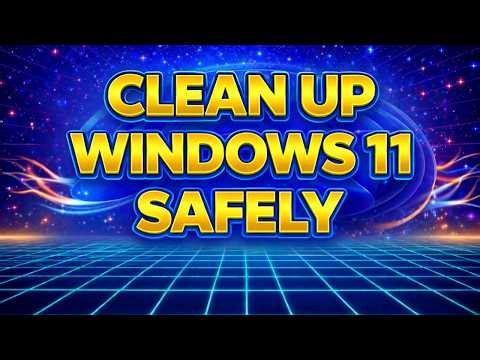 Clean Up Windows 11 Safely | Free Up Disk Space Without Third-Party Tools