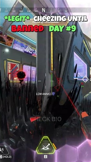 day 9 | aim in b!0 #apex #apexlegends #apexclips