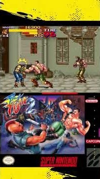 Final Fight 2 (SNES 1993) Stage 1-1 #snes #retrogaming #finalfight