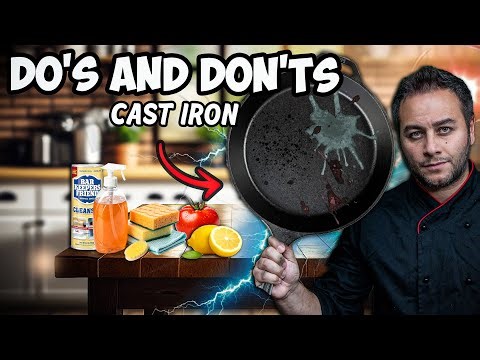 Stop Ruining Your Cast Iron Cookware! (Do’s & Don’ts Explained)