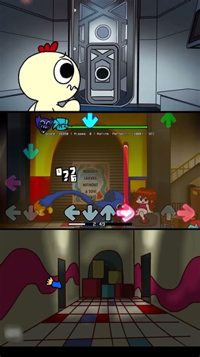 Bf, gf vs Huggy Wuggy Redux - FNF Playtime Mods