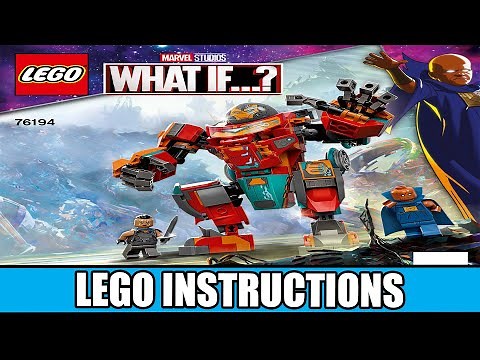 LEGO Instructions | Marvel | 76194 | Tony Stark’s Sakaarian Iron Man