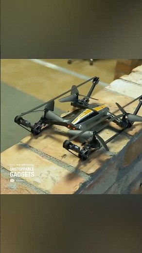 This tracked vehicle robot was made for off-road