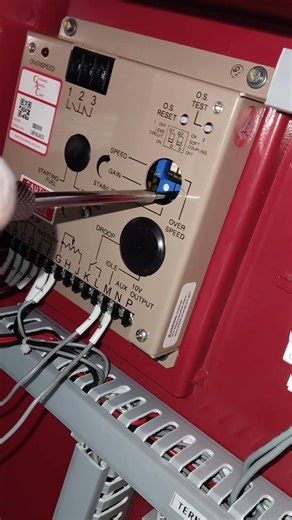 RPM Gain & Stability Setting | Hunting Problem Solution | 1500 RPM Generator #automobile #machine