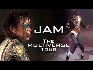 Michael Jackson - Jam LIVE MIX (The Multiverse Tour) 4K