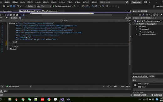 VS2022/[WPF]MVVM中ViewModel之间建立通信