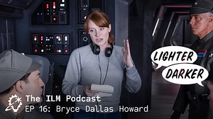 On Episode 16 of Lighter Darker: The ILM Podcast, Bryce Dallas Howard joins us to talk about her experience and process as an actor and a filmmaker. She shares some of her earliest childhood memories of visiting film sets, to revealing a few secrets regarding the famed Darksaber. Listen to the full episode here: https://www.ilm.com/lighterdarker/016-bryce-dallas-howard/ | Industrial Light & Magic