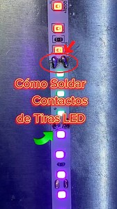 558K views · 3.8K reactions | Tips para Soldar Contactos de Tiras LED✨ #LED #tips #electronica #TirasLED #soldar #reelsfypシ | AJILA TECH | Facebook
