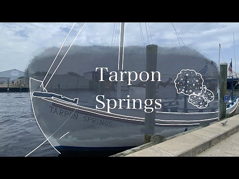 Our First Visit to the Greek Town of Tarpon Springs, FL | Hellas Restaurant Review | Sponge Docks