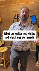 What do all the different guitar nut widths mean?! Which one should you get? #guitar #guitarnut #guitarparts #guitarlesson #guitarplayer | The Acoustic Shoppe