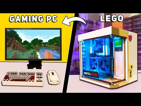 I Build a LEGO GAMING PC...