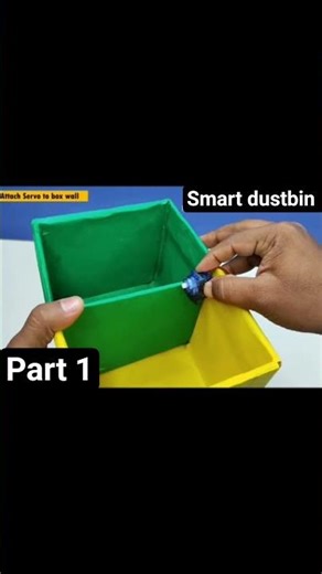 ♥️ Smart dustbin ♥️ project working model science 🙏♥️🥹....