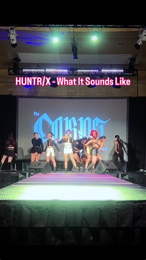 Kpop Demon Hunters Dance Performance with Backup Dancers