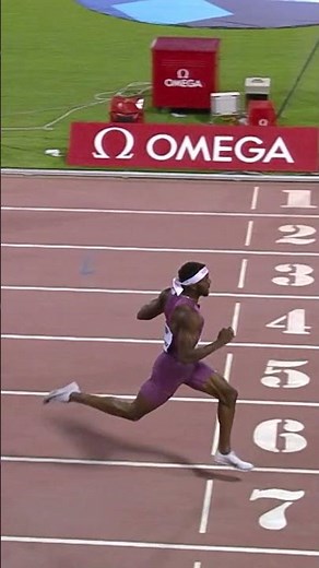 Kenny loves it in Doha 🔥Meet record and world lead 🤯 #DohaDL 🇶🇦 #DiamondLeague 💎