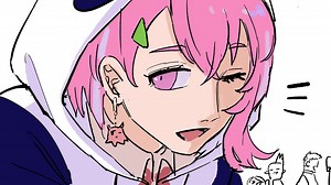 【手描き切り抜き】食いしん坊な探偵【笹木咲/シェリン・バーガンディ】