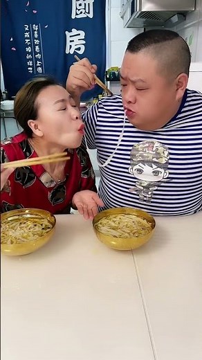 Fortunately, I reacted quickly, and I almost got kissed # funny # trick # husband and wife