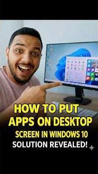 My Apps are Not Showing on Desktop #trendingshorts #reels #pctips #desktop #windows10